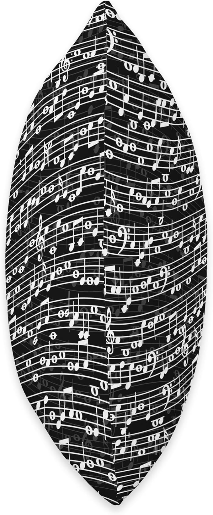 Musician Sheet Music Lovers Musical Notes Pattern Throw Pillow