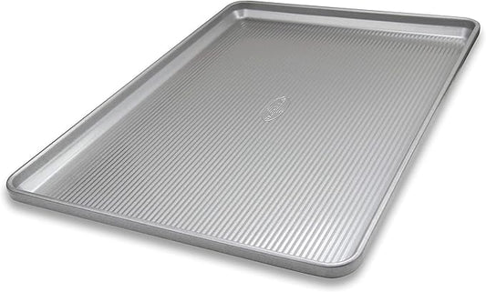 USA Pan Bakeware Heavy Duty Extra Large Sheet Pan Warp Resistant Nonstick Baking Pan, Aluminized Steel