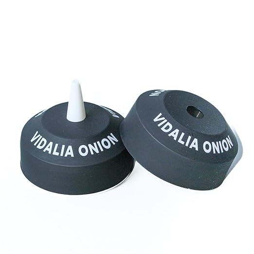 Culinary ID Bands "Vidalia Onion" Silicone Bottle Lid Cover, Food Grade Reusable Label for 16-32 oz Squeeze Bottles, Color Coordinated Sauce Identifier for Kitchens and Restaurants