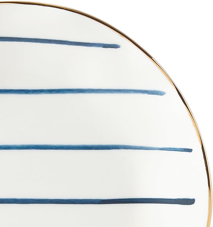 Lenox Blue Bay 4-Piece Tidbit Plate Set, 2.10 LB