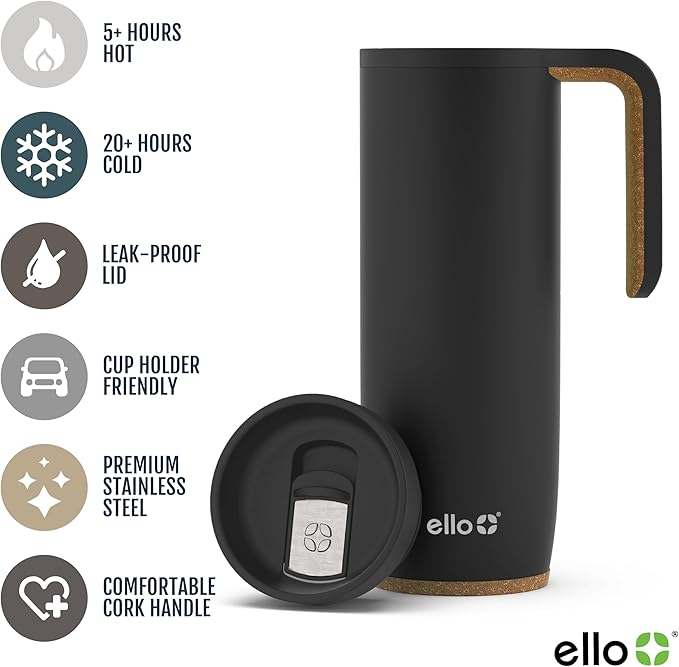 Ello Magnet 18oz Stainless Steel