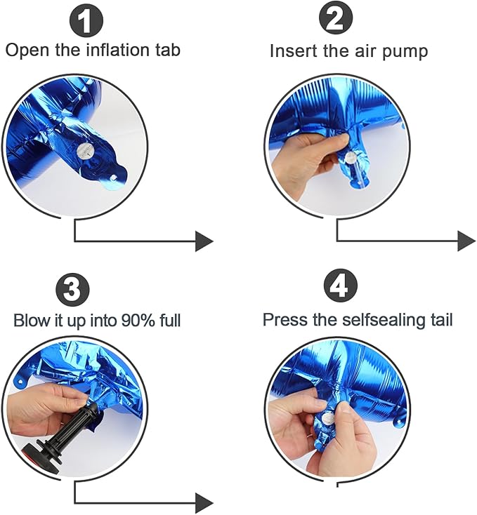 2026 Balloon Numbers - 40 Inch Navy Blue New Years Eve Party Supplies 2026, Nye Decor Party Decorations Happy New Year, New Years Eve Foil Party Balloons, Graduation Party Decorations