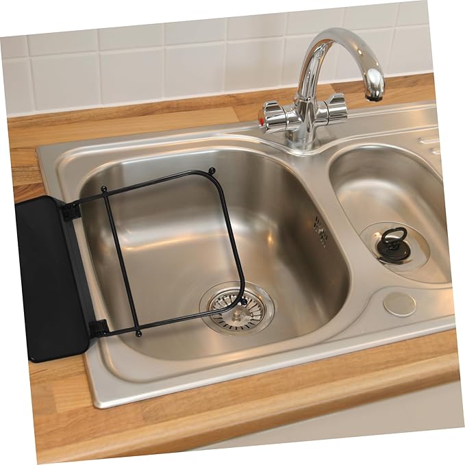 Mesh Sink Leaking Net Rack Suction Cup Drain Rack for Kitchen Sink Strainer