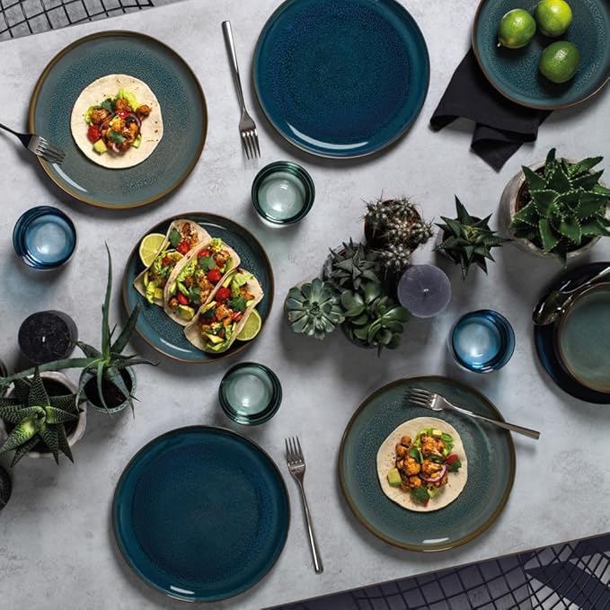 Villeroy & Boch Crafted Denim dinner plate, ⌀26 cm, blue