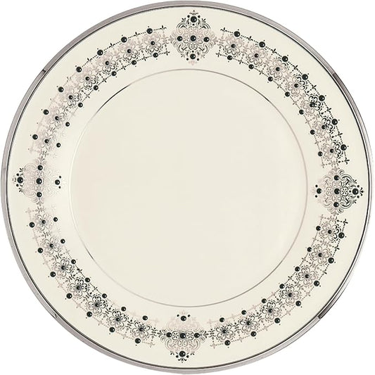 Lenox Solitaire 9" Accent Plate, White