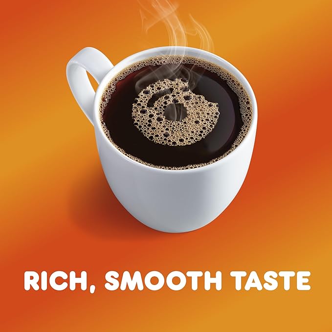 Dunkin' Original Blend Medium Roast Whole Bean Coffee, 18 Ounces (Pack of 6)