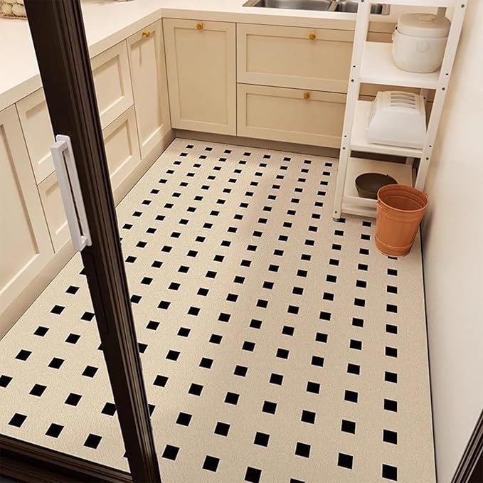 Boho Washable Kitchen Rugs, Non Slip Playroom Mats for Floor with Rubber Backing, Absorbent Comfort Standing Runner Mats(Color F,60 * 120cm)