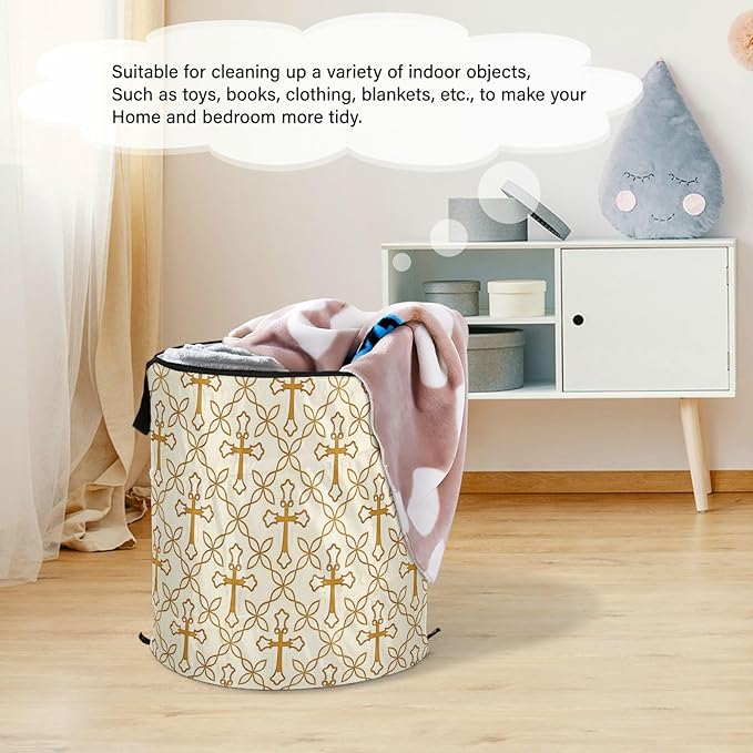 Cute Cartoon Rainbows laundry basket collapsible and waterproof bins with lids for organizing with sturdy handle zipper supply 62 qt for bathroom cubby house roperos para guardar ropa grandes