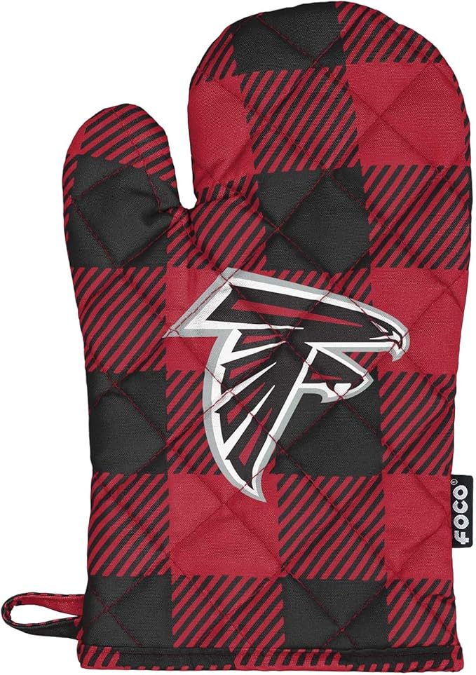 FOCO NFL Unisex-Adult NFL Team Logo Grilling Cooking Chef Gear - Oven Mitt