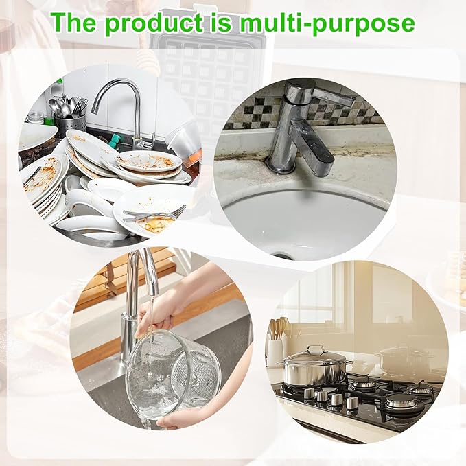 8- Piece Waffle Makers Clean Brush Kit: Different - Sized Brushes Reach Every Crevice, Towels for Spotless Shine & Sponges to Absorb Debris Instantly. Works with All Waffle Maker Models.