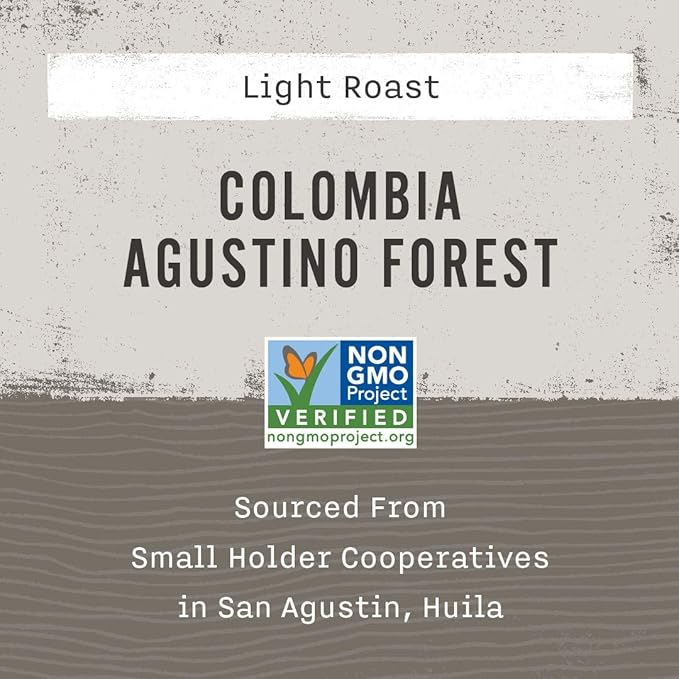 Allegro Coffee, Coffee Colombia El Premio De Timana Whole Bean, 12 Ounce (Pack of 6)