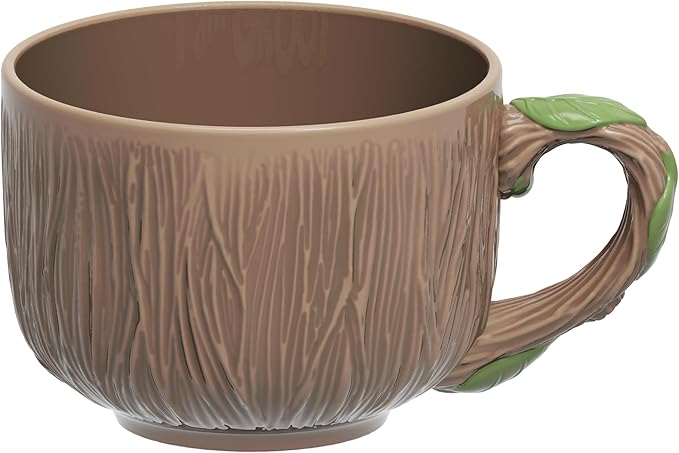 Zak Designs Marvel Guardians of the Galaxy Sculpted Ceramic Coffee Mug for Hot Drinks, Collectible Keepsake with Unique 3D Character (16.5 oz, Groot)