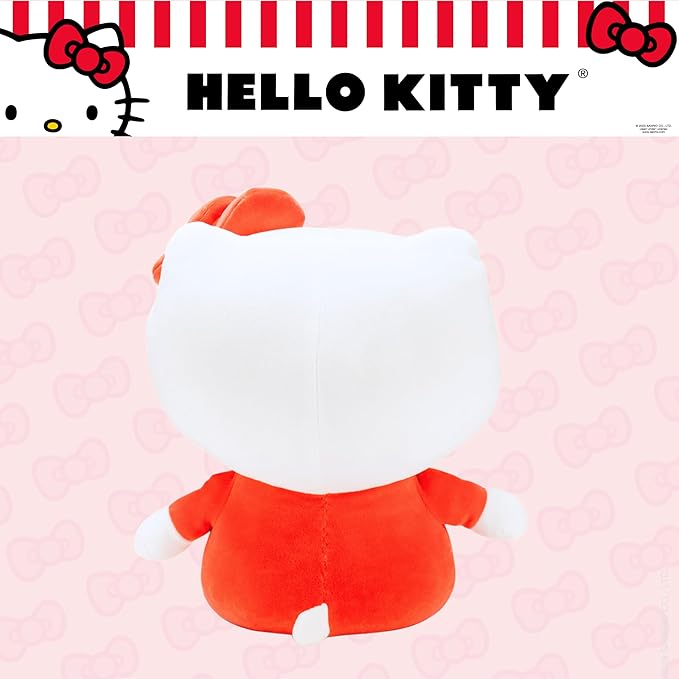 Hello Kitty Bedding Weighted Cuddle Pillow – 3lb Soft Plush & Cozy Sanrio Pillow for Comfort, (Officially Licensed Product) By Franco Calm