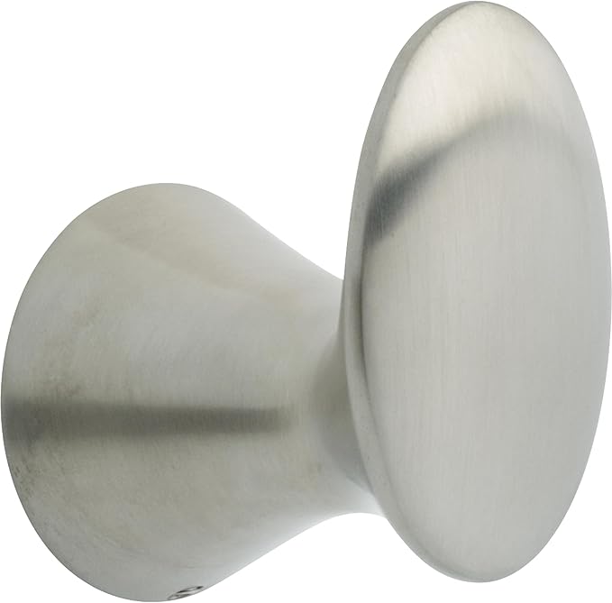 DELTA FAUCET 73835-SS Lahara Single Towel Hook Bath Hardware Accessory in Stainless Steel