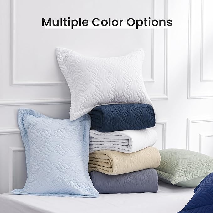Love's cabin California King Size Quilt Bedding Set Camel Bedspread - Cal King Summer Lightweight Bedspread Comforter - Wave Pattern Coverlet for All Season - 3 Pieces (1 Quilt, 2 Pillow Shams)