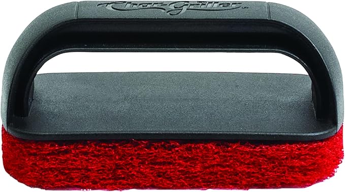 Char-Griller 8922 Flat Iron Gas Griddle Cleaning Kit Barbecue Tool Set Black