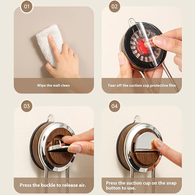 Space Efficient Kitchen Paper Towel Organizers Suction Wall Mount Rustproof Stainless Steel Wood Materials Stainless Steel Towel Rack