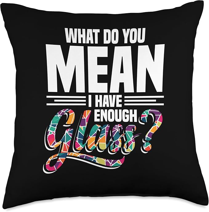 Stained Glass Sheets Grinder Machine Stained Glass Throw Pillow