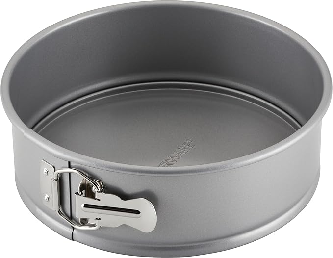 Farberware Nonstick Bakeware 9-Inch Round Springform Pan,Gray,(Pack of 6)