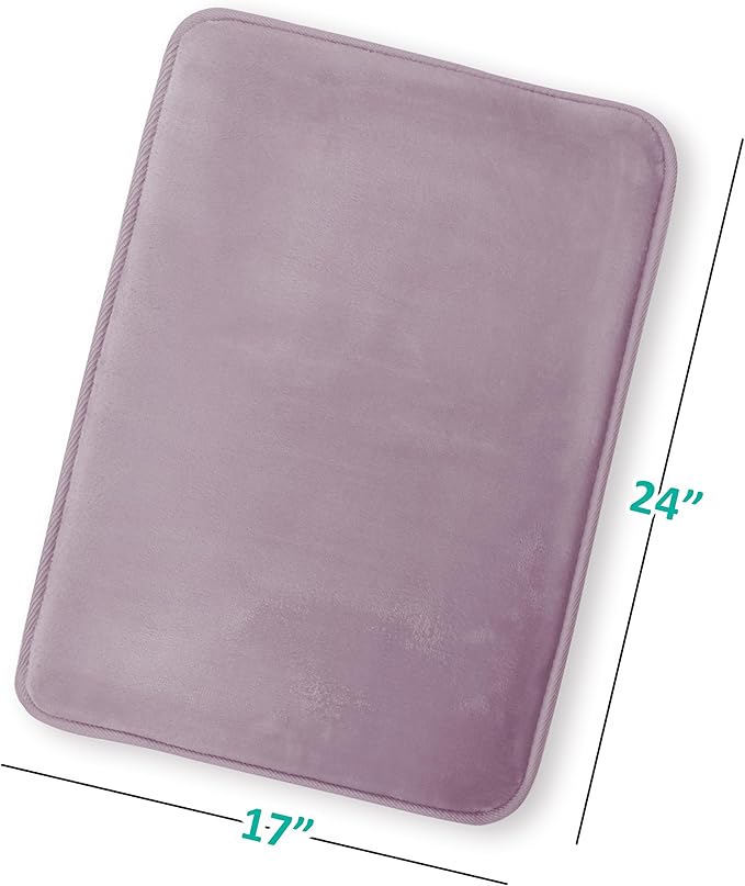 Clara Clark Bathroom Rugs, Velvet Memory Foam Bath Mat, Non-Slip Bath Rugs, Machine Wash, Dries Quickly, Ultra Soft Plush Bath Mats for Bathroom,