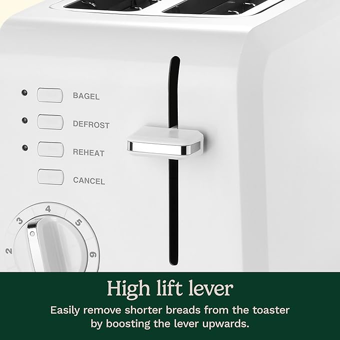 Cuisinart 2-Slice Toaster,Compact,White,CPT-122,(Pack of 4)