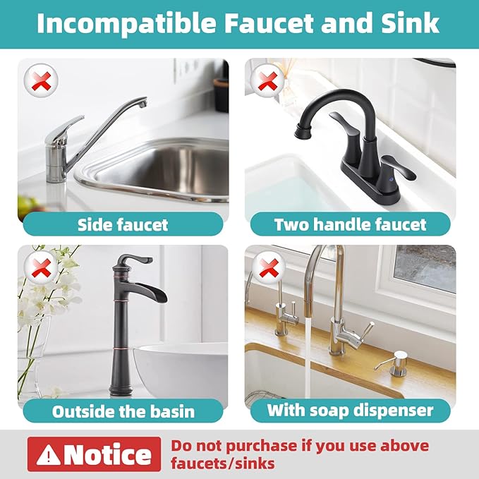 PoYang 2 Pack Faucet Mat for Kitchen Sink Splash Guard Short: Super Absorbent Microfiber Sink Water Splash Guard Behind Kitchen Faucet Mat for Bathroom, RV Protector, Machine Washable 17.7'' x 4.7''