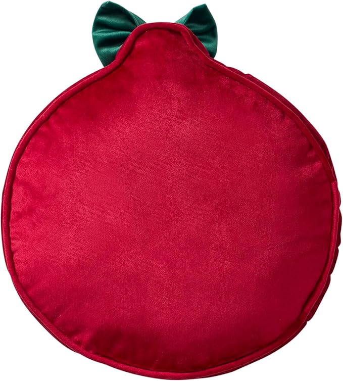 Hallmark - Decorative Throw Pillow for Couch or Bed, Holiday Home Décor, 12" x 13", (Ornament, Red)