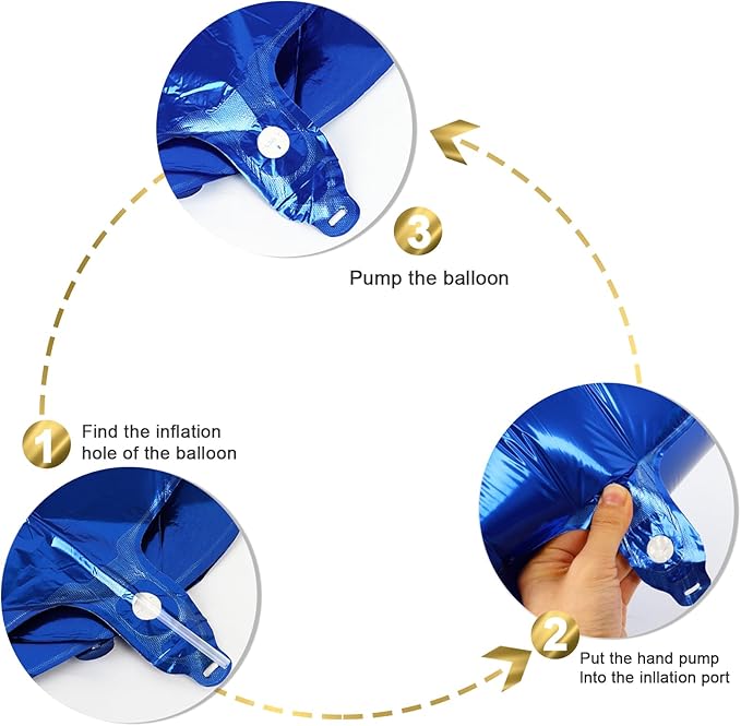 2026 Navy Blue Number Balloon, 40 Inch Balloon, New Years Eve Decorations, Balloons for New Years Eve Party Supplies 2026, Graduation Decoration, 2 6 20 26 Birthday Parties