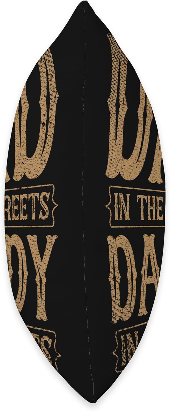 Dad In The Streets Daddy In The Sheets Throw Pillow, 16x16, Multicolor