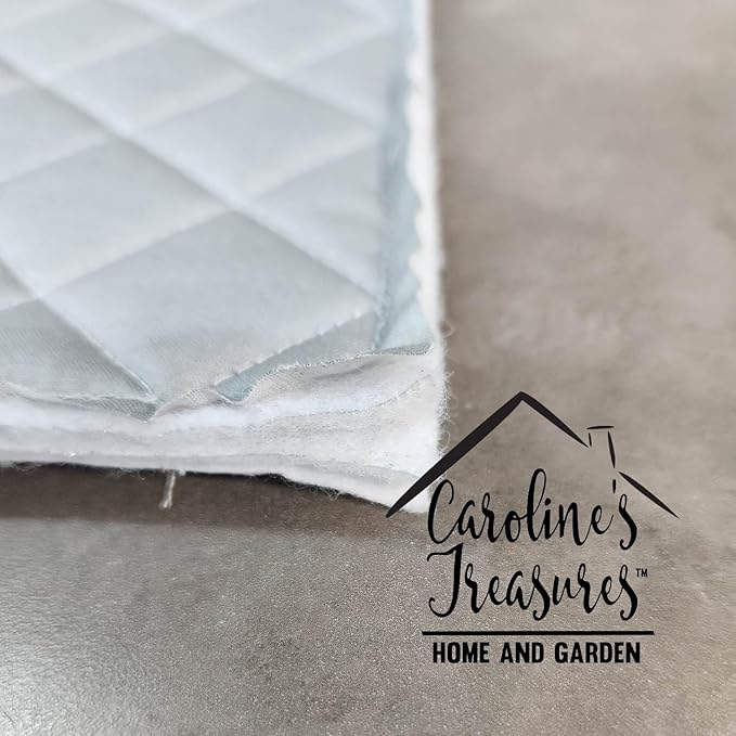 Caroline's Treasures Eurasian Eagle Owl Pair of Pot Holders Kitchen Heat Resistant Pot Holders Sets Oven Hot Pads for Cooking Baking BBQ, 7 1/2 x 7 1/2