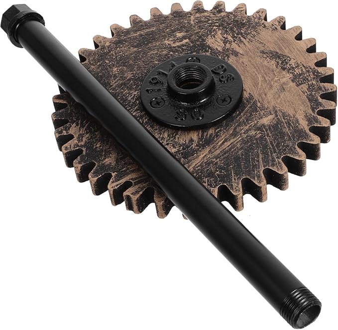 Rustic Industrial Pipe Paper Towel Holder Freestanding Black Metal Towel Stand for Kitchen Bathroom Vintage Design and Plastic Wrap Storage