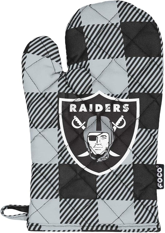 FOCO NFL Unisex-Adult NFL Team Logo Grilling Cooking Chef Gear - Oven Mitt