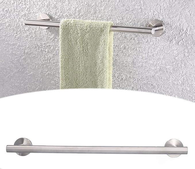 Elegant Multi - Purpose Towel Rack - Stainless Steel 304 Rust - Resistant Bar for Bathrooms and Kitchens