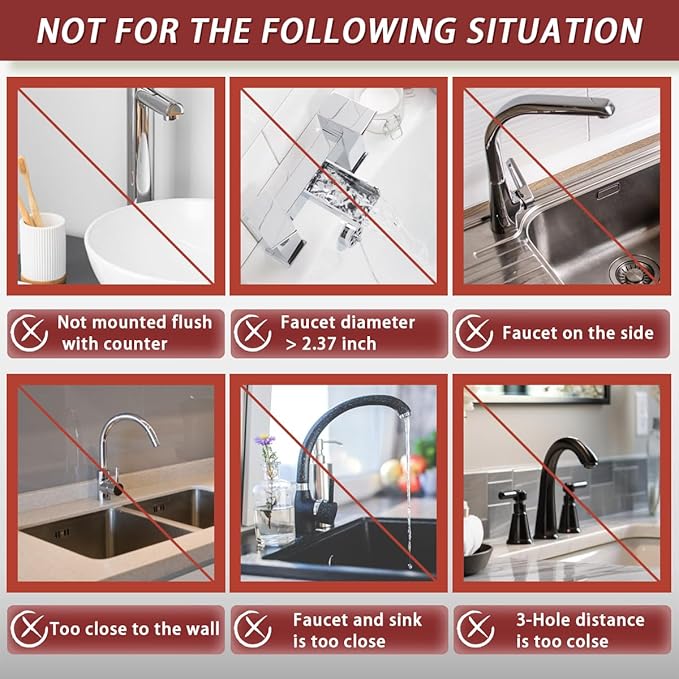 Rustic Highland Cow Kitchen Faucet Mat Super Absorbent Dish Drying Mat Splash Guard Behind Faucet Drip Catcher for Kitchen Bathroom Sink Cafe Bar Faucet Decor