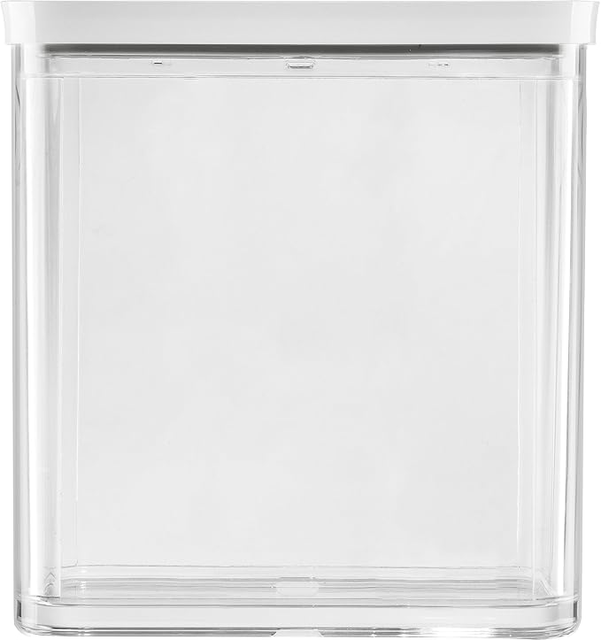 ZWILLING Fresh & Save Cube Box, Plastic, Airtight Dry Food Storage Container, Medium X-Tall Cube, 3M Container, 3-qt