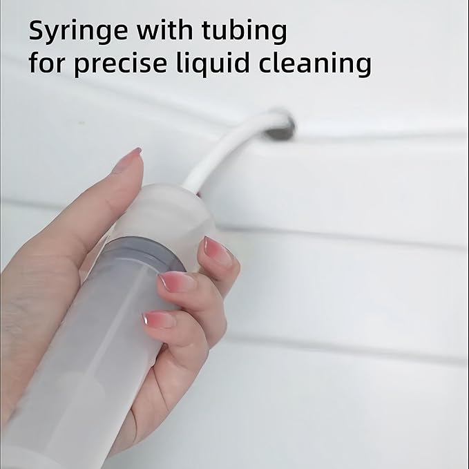 Frozen Water Line Tool and Refrigerator Water Line Cleaning Kit – Universal 36'' Tube to Quickly Unfreeze and Clean Fridge Water Dispensers – Easy to Use, Prevents Blockages
