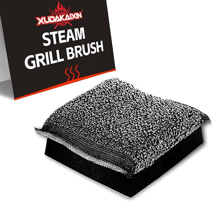 XUDAKAIXIN BBQ Replaceable Scraper Cleaning Head, Durable for Cast Iron or Stainless-Steel Grates, Barbecue Cleaner.