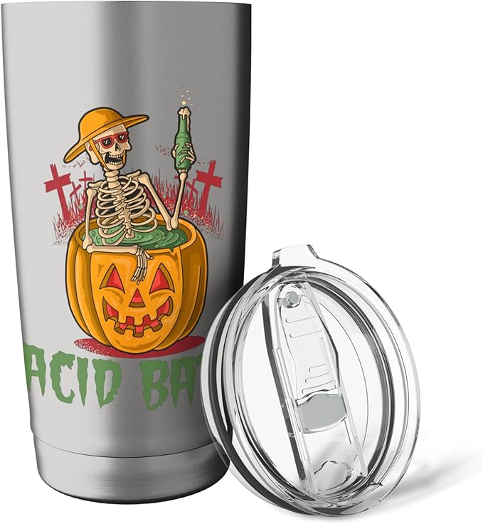 You only need an acidic bath, bathtub Stainless Steel Insulated Tumbler