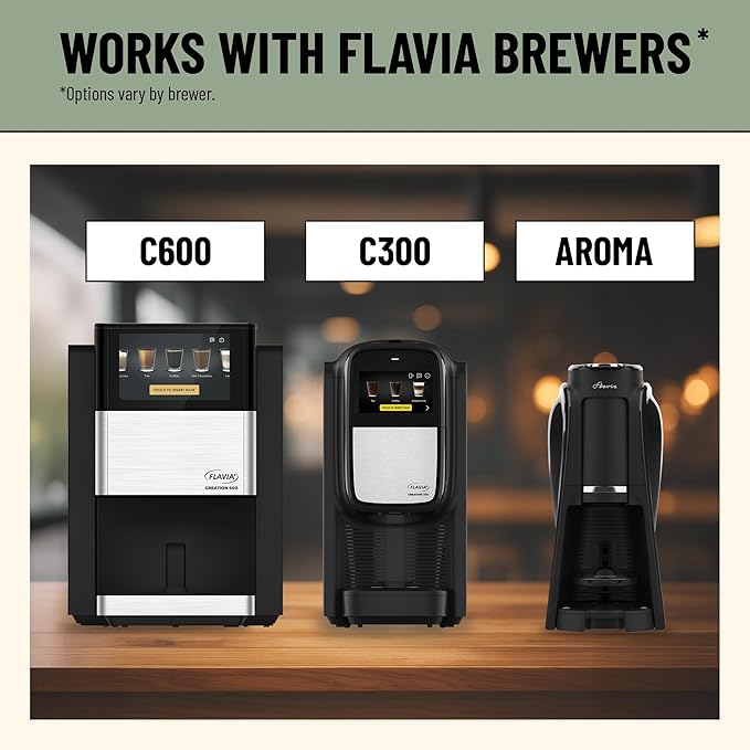 Flavia Alterra French Vanilla Coffee Freshpacks works only with Flavia Brewers, Light Roast (Case of 100)