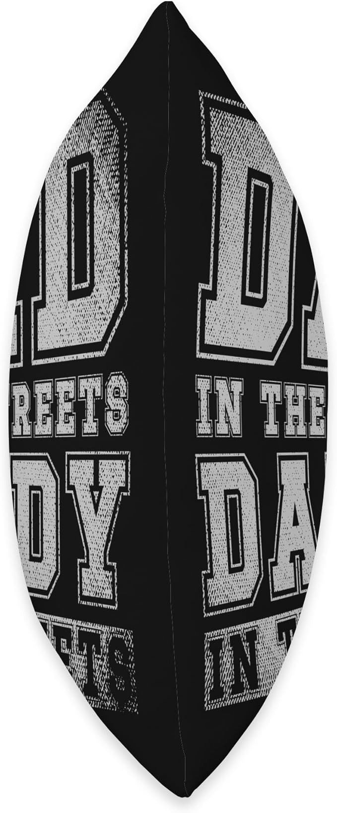 Dad In The Streets Daddy In The Sheets Throw Pillow, 16x16, Multicolor