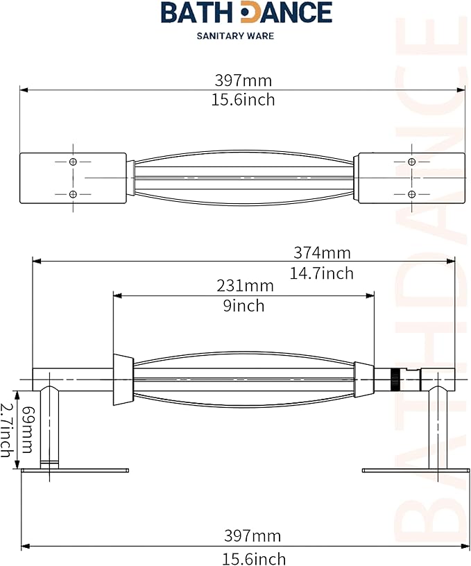 Paper Towel Holder Under Cabinet, Single Hand Operable Easy Tear Wall Mount with Damping Effect, Self-Adhesive or Drilled for Kitchen Bathroom (Sliver)