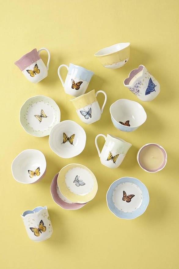 Lenox 791720 Butterfly Meadow 4-Piece Dessert Bowl Set