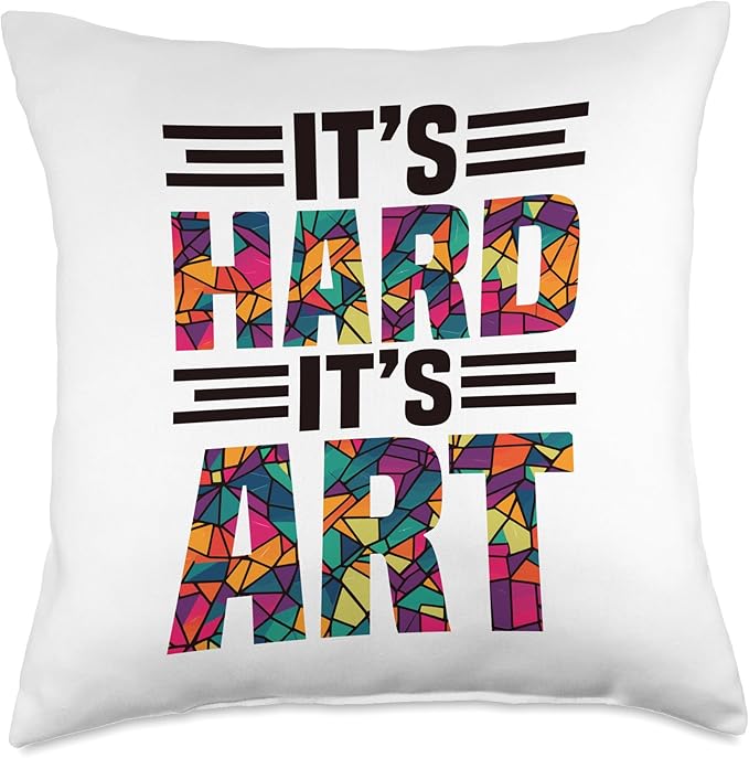 Stained Glass Artist Beginner Kit Sheets Stained Glass Throw Pillow