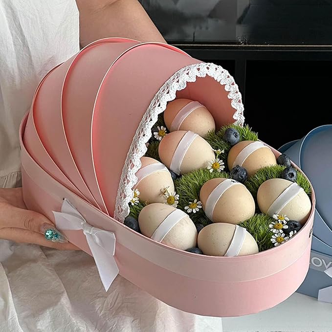 Unique Flower Box Wedding Celebration Present Container for Weddings Special Event Reusable