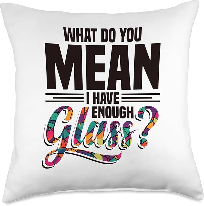 Stained Glass Sheets Grinder Machine Stained Glass Throw Pillow