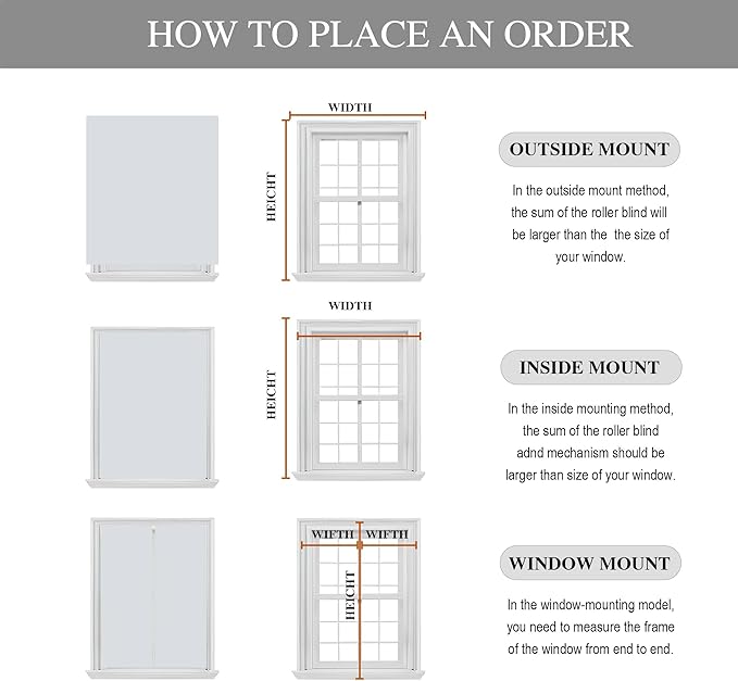 NICETOWN 100% Blackout Roller Shades, No Tools No Drill Cordless Blinds for Windows, Thermal Insulated Privacy French Door Window Shades for Bedroom Kitchen (26" W x 64" L, Greyish White, 1 Panel)