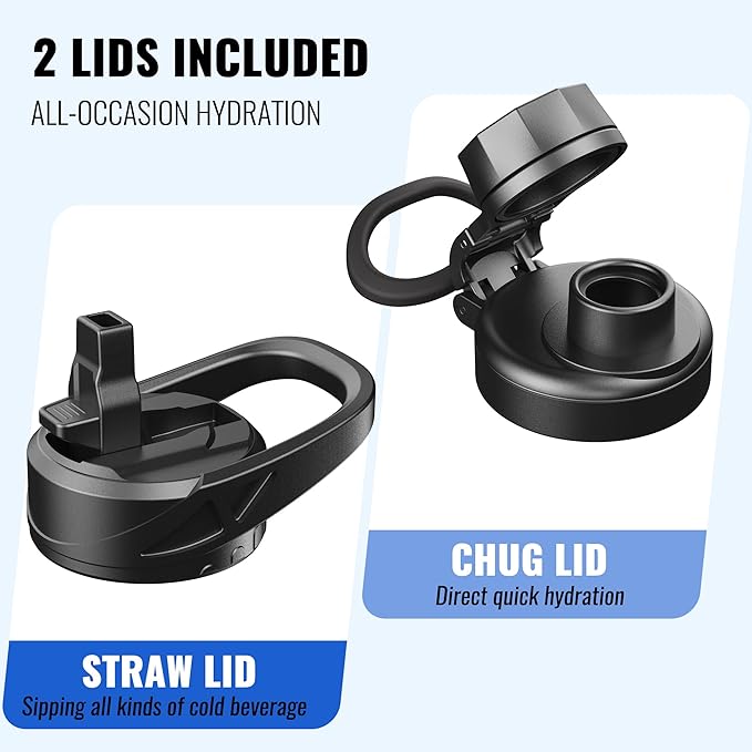 CIVAGO 32 oz Glass Water Bottle with Straw and Handle, Large Sports Motivational Water Bottle Flask with Time Marker and 2 Lids, Leakproof Water Jug Canteen with Silicone Sleeve for Gym, Rose Taupe