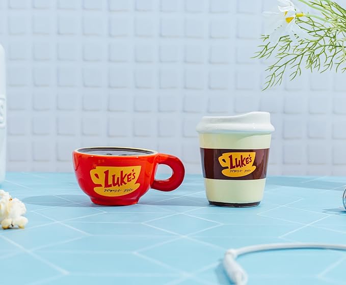 Silver Buffalo Gilmore Girls Latte Mug Ceramic Salt and Pepper Shaker