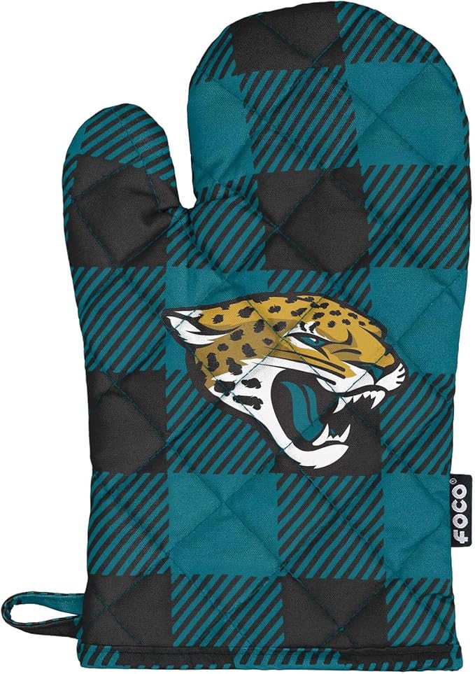 FOCO NFL Unisex-Adult NFL Team Logo Grilling Cooking Chef Gear - Oven Mitt