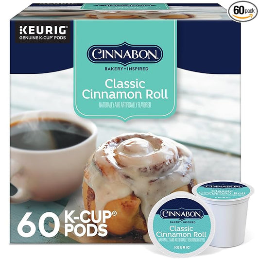 Cinnabon® Classic Cinnamon Roll Coffee, 60ct